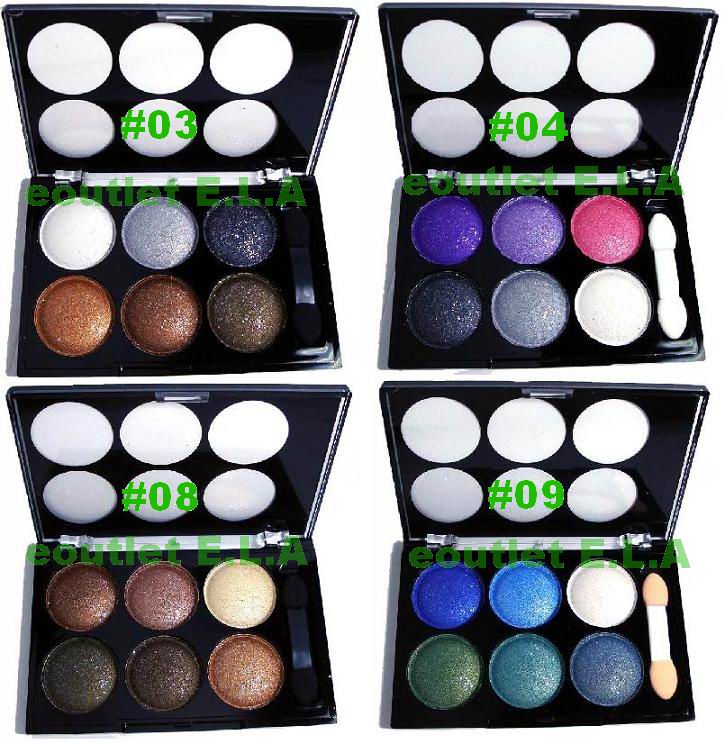 ALPHA-6-COLOUR SILKY EYE SHADOW
